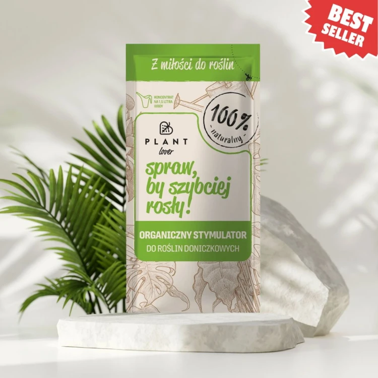 Plant Lover Spraw, by szybciej rosły 50 ml to organiczny stymulator wspierający zdrowy wzrost roślin doniczkowych i wzmacniający ich naturalną odporność.